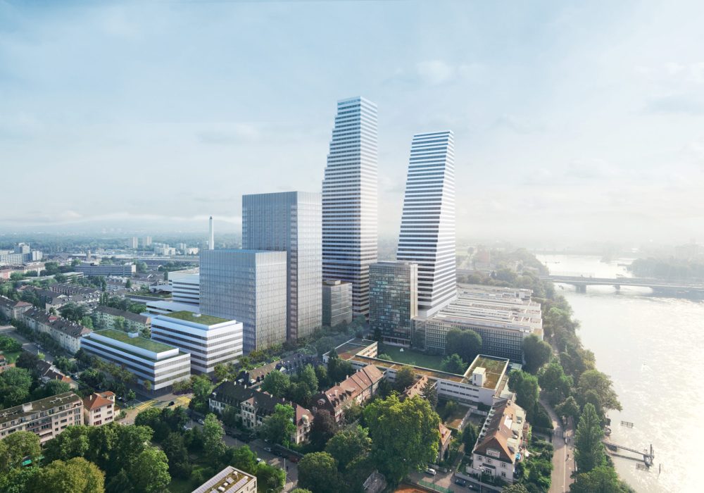 Roche Bau2 + pRED Center, Basel